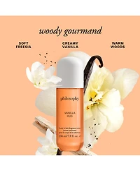 philosophy Vanilla Hug Body and Hair Perfume Mist, 3.3 oz.