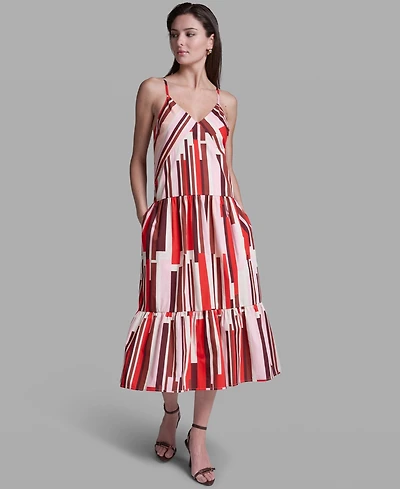 Bcbg Women's Sleeveless Midi Dress