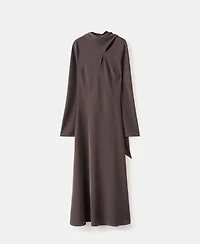 Mango Women's A-Line Foulard Dress