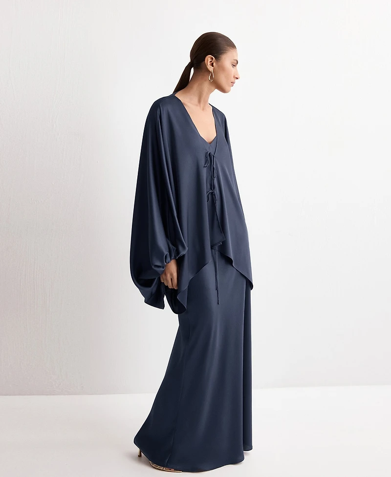 Mango Women's Puffed Sleeves Top