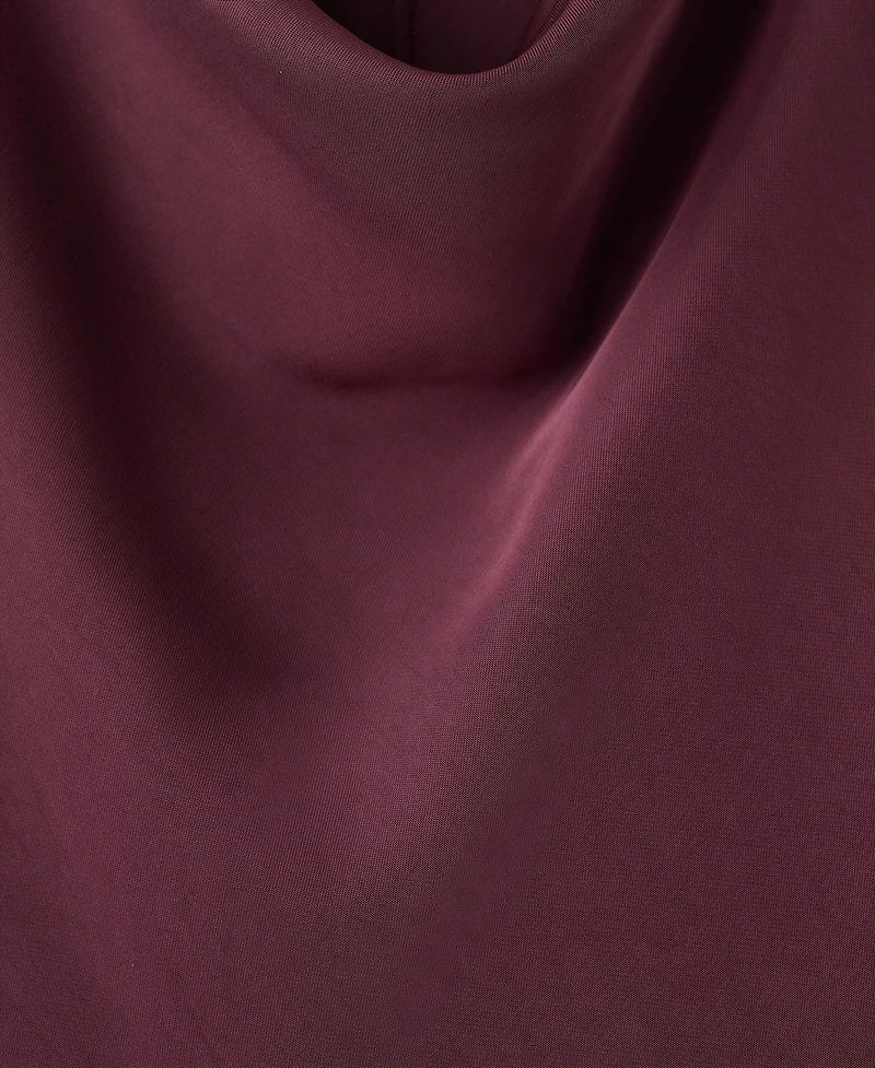 Mango Women's Draped Neck Dress