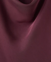 Mango Women's Draped Neck Dress