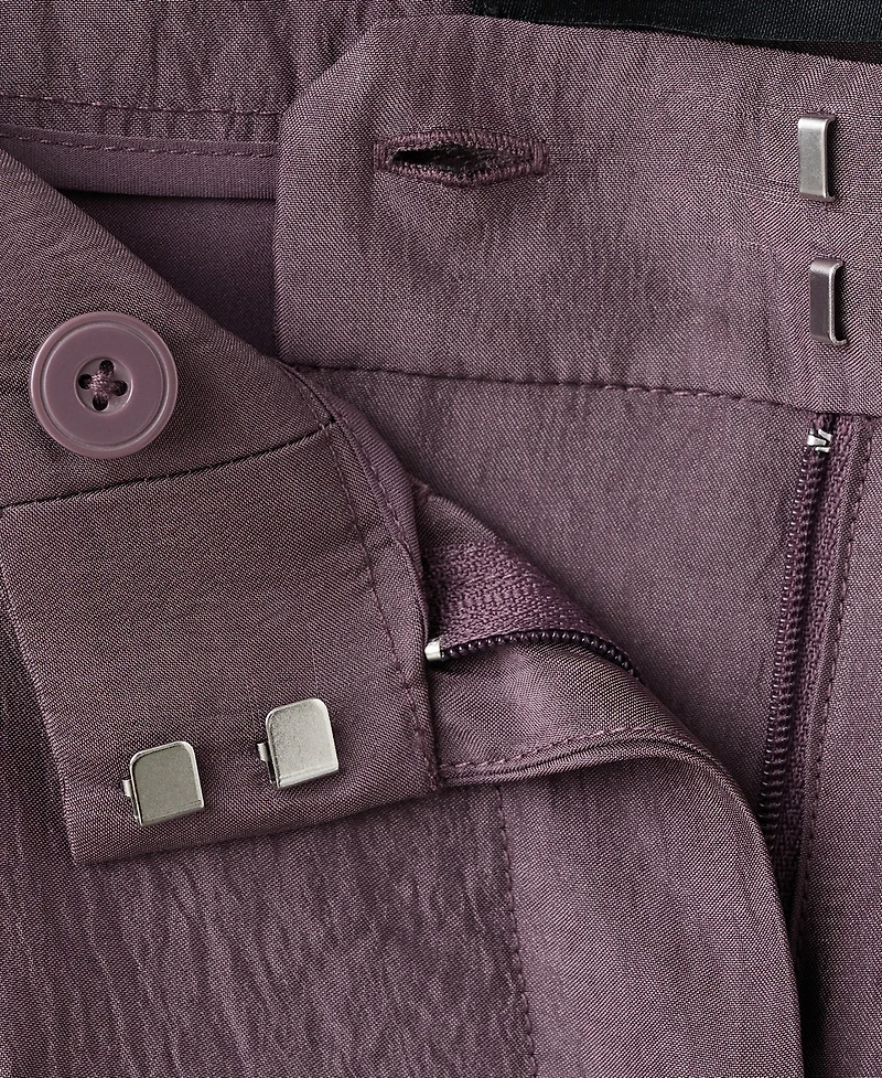 Mango Women's Straight Mid-Rise Pants