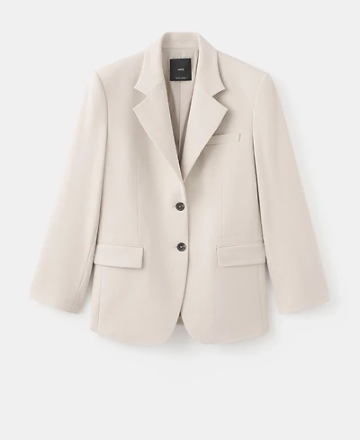 Mango Women's Double-Breasted Suit Blazer