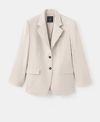 Mango Women's Double-Breasted Suit Blazer