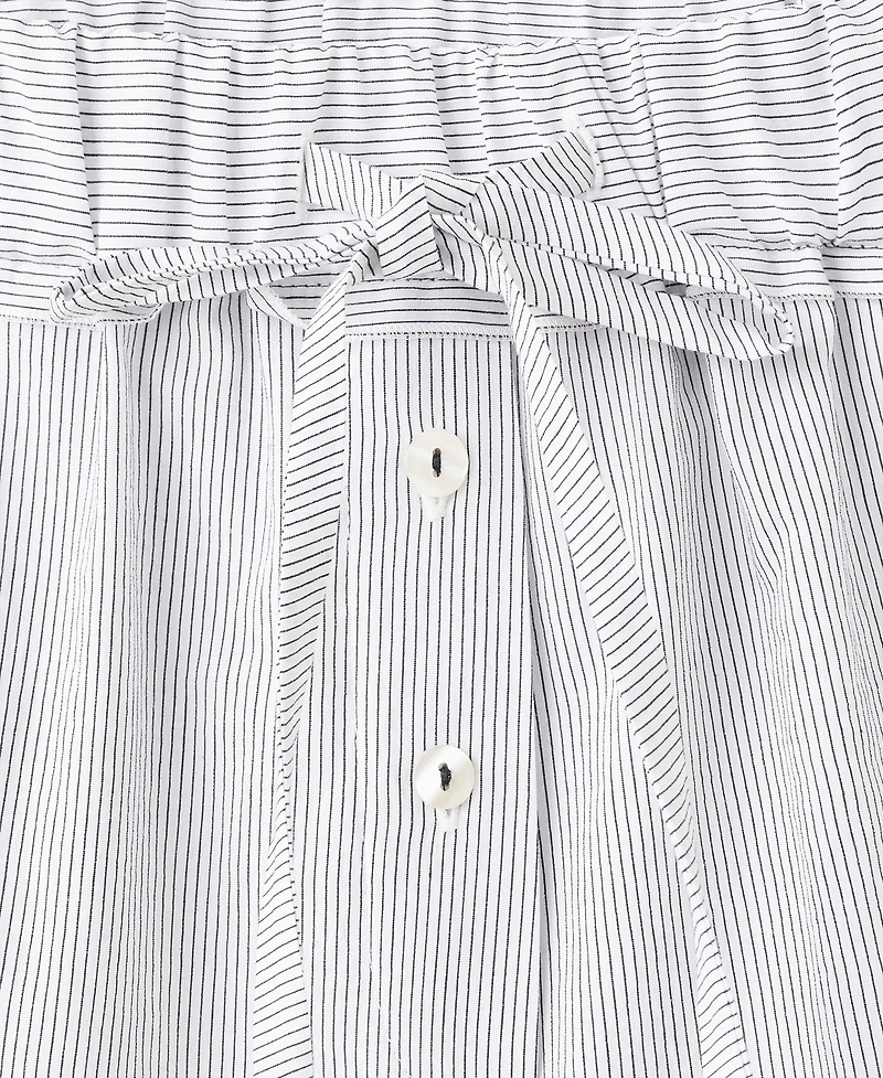 Mango Women's Cotton Striped Pajama Pants