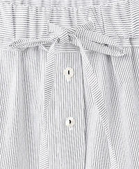 Mango Women's Cotton Striped Pajama Pants