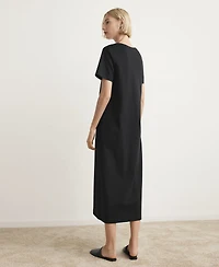 Mango Women's Cotton Long Nightgown