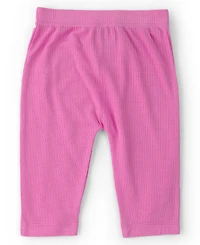 Carter's Baby Girls' PurelySoft Flamingo Pull-On Pants, 2-Pack