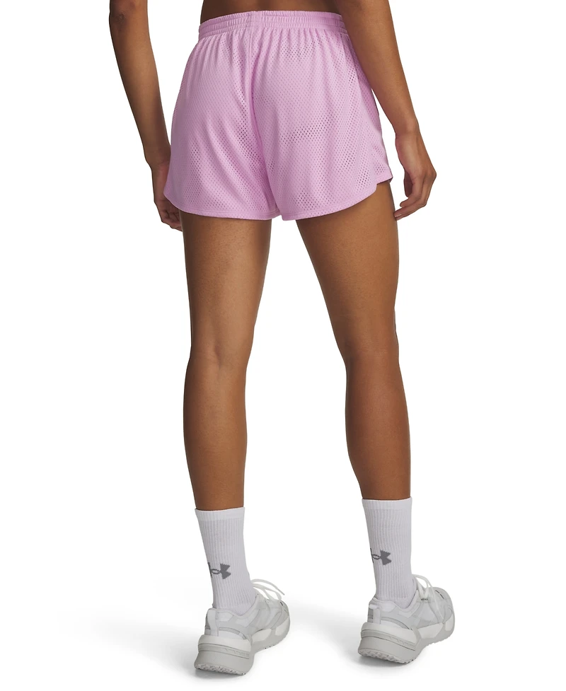 Under Armour Women's Ua Tech Play Up Mesh Shorts