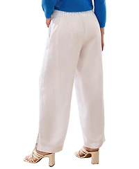 Tribal Women's Lightweight Wide-Leg Pants
