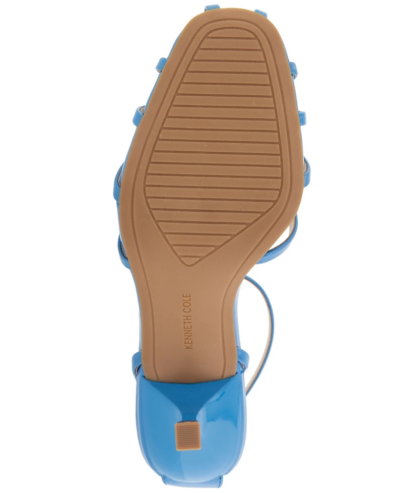 Kenneth Cole New York Women's Genevieve Strappy Square Toe Dress Sandals