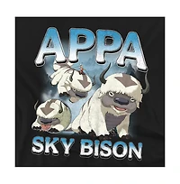 Avatar The Last Airbender Men's Appa Bootleg T-Shirt