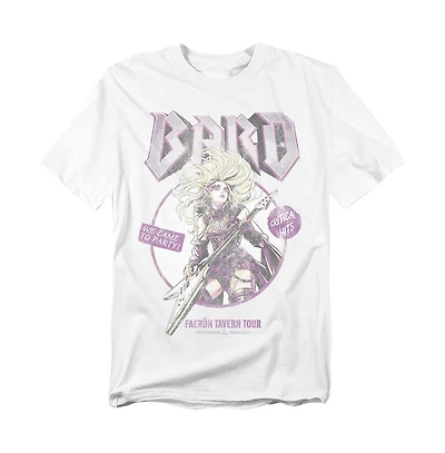 D&D Big & Tall Dungeons And Dragons Bard Glam Rock Tour T-Shirt