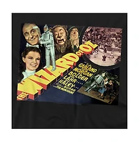 Wizard Of Oz Men's Vintage Poster T-Shirt
