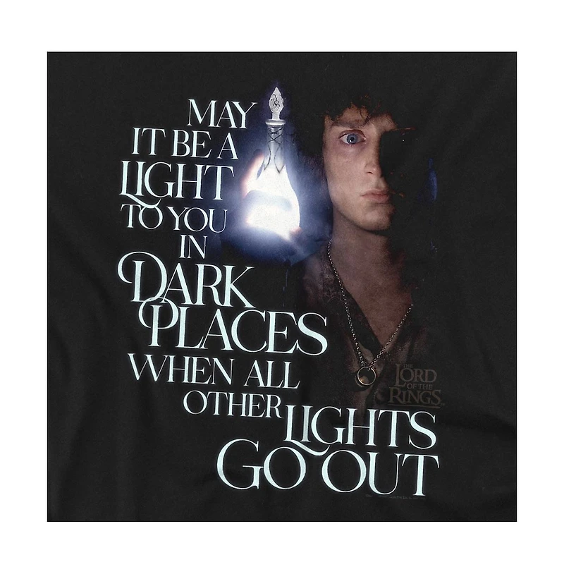 Lord Of The Rings Men's Frodo Light Dark T-Shirt
