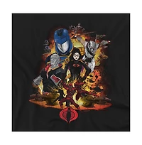 Hasbro+ Men's + G.i. Joe Cobra Enemy Group T-Shirt