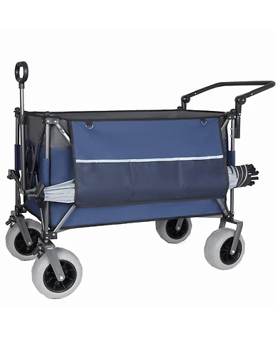Rainsken Heavy-Duty Folding Wagon Cart
