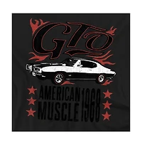 Logovision Men's Pontiac Gto Flames T-Shirt