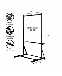 StoreYour Freestanding G-Bike | Holds 5 Bikes