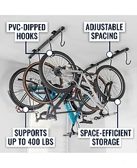 StoreYour G-Bike Ceiling | Adjustable Ceiling Storage System | Holds up to 8 Bikes