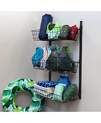 StoreYour Adjustable G Basket Wall Storage System