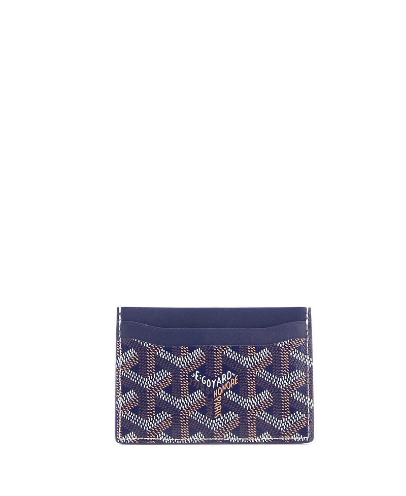 Pre-Owned Goyard Saint Sulpice Card Holder Coated Canvas