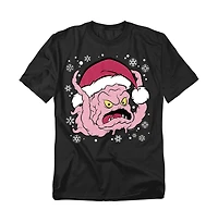 Teenage Mutant Ninja Turtles Men's Krang Christmas Hat T-Shirt