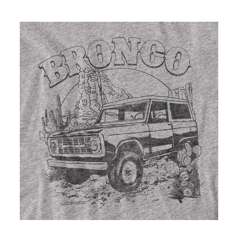Mustang Men's Ford Bronco Desert Mono T-Shirt
