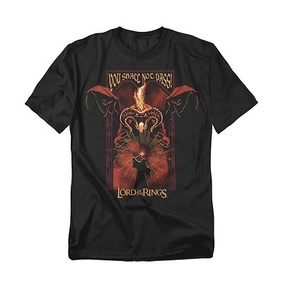 Lord Of The Rings Men's Gandalf Balrog Pass T-Shirt
