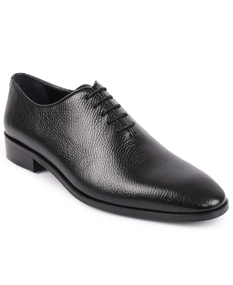 Vellapais Men's Newark Wholecut Oxford Lace-Up Dress Shoes