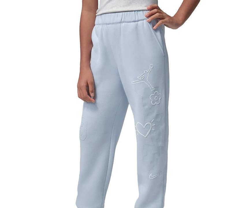 Jordan Girls' 7-16 Love Is The "Air" Fleece Pants