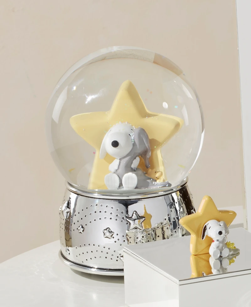 Reed & Barton Little Snoopy Musical Water Globe