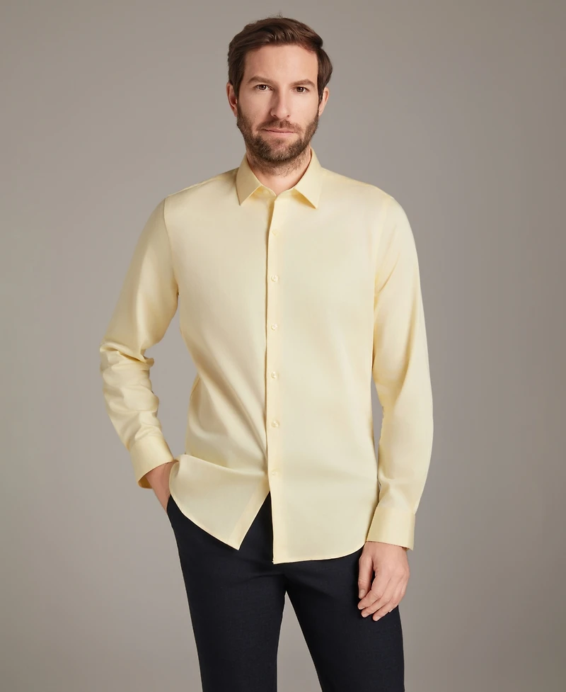 Bar Iii Men's Diamond Dobby Slim Fit Dress Shirt, Macy's Exclusive