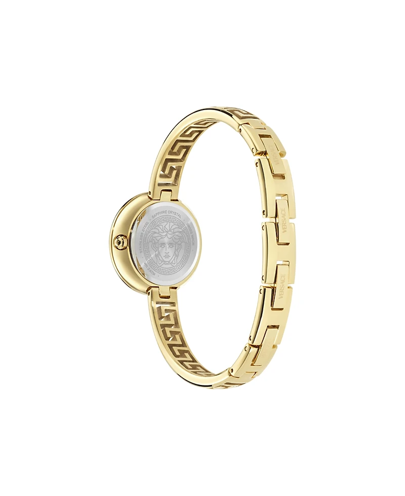 Versace Women's Medusa Eclipse Ip Yellow Gold Bracelet Watch