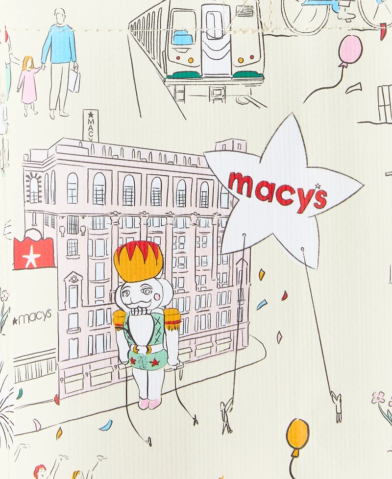 Macy's Printed Grocery Tote, Macy's Exclusive