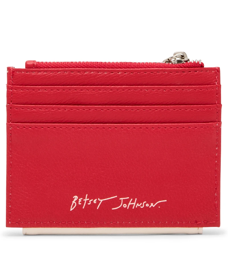 Betsey Johnson Skull Boss Trifold Wallet