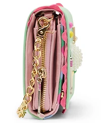 Betsey Johnson Skull Boss Trifold Wallet