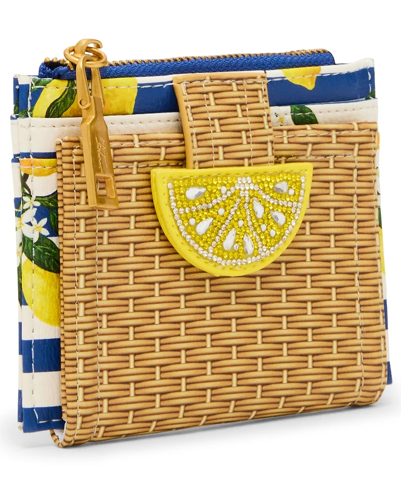 Betsey Johnson Skull Boss Trifold Wallet