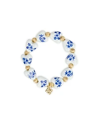 Patricia Nash Gold-Tone Plated Heart Stretch Bracelet