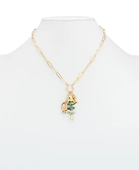 Patricia Nash Gold-Tone Plated Charm Dangle Necklace