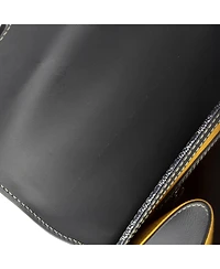 Pre-Owned Goyard Mm Saigon Top Handle Bag Coated Canvas with Leather