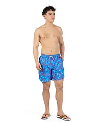 TailorByrd Men's Lobsters Printed Swim Shorts