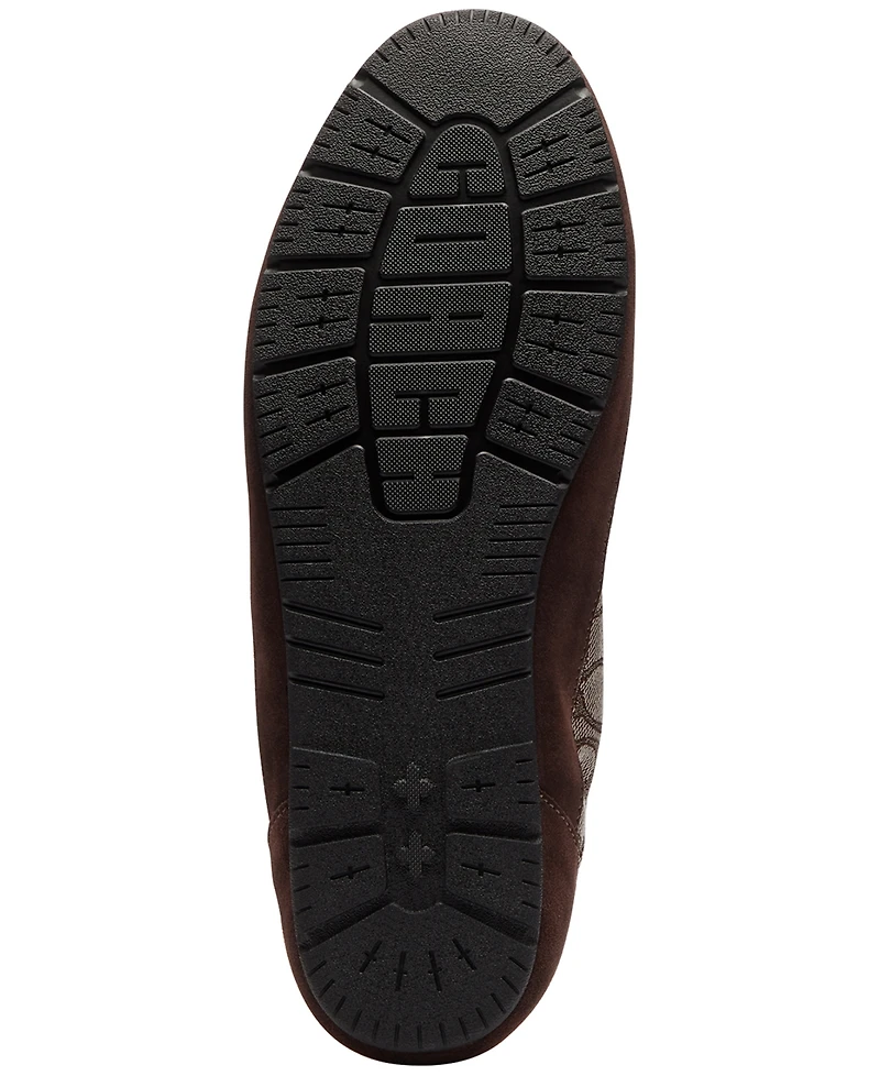 Coach Men's Signature Jacquard Lace-Up Sneakers