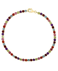 Effy Collection Multi-Gemstone (5-1/20 ct. t.w.) Bracelet in 14k Yellow Gold