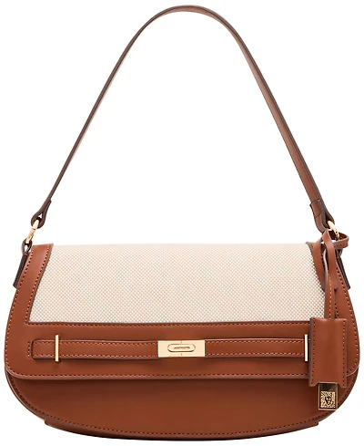 Anne Klein Small Belted Convertible Shoulder Bag