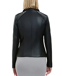 kimi + kai Women's Faux Leather Moto Jacket