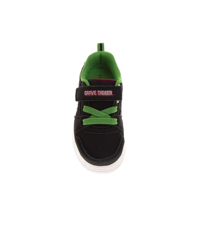 Monster Jam Little Boys Comfortable Casuals Sneaker