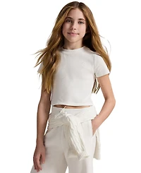 Polo Ralph Lauren Girls' 7-16 Ribbed Boxy T-Shirt