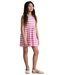Polo Ralph Lauren Girls' 7-16 Striped Cotton Jersey Dress